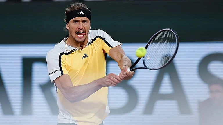 Germany's Alexander Zverev - | Photo: AP/Jean-Francois Badias